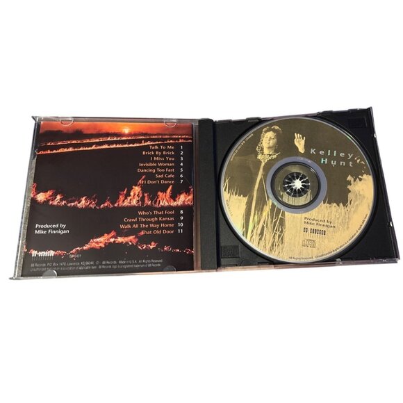 CD Kelley Hunt Self Titled By Kelley Hunt Signed 1998 Album 88 Records VTG USA - Picture 4 of 9